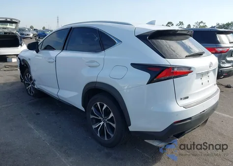 2017 Lexus Nx 200T F Sport z USA, uszkodzony, nr VIN JTJYARBZ6H2055985